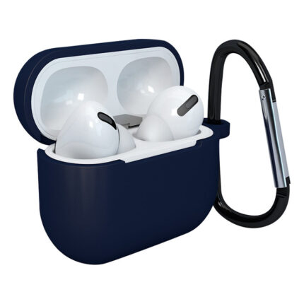 Калъф за 
AirPods 3 Silicone Soft
Earphone Cover + Keychain
Lobster Clasp Pendant Dark
Blue Case D