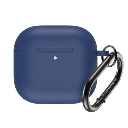 Калъф Silicone
Case for Airpods 4 with
Carabiner - Blue