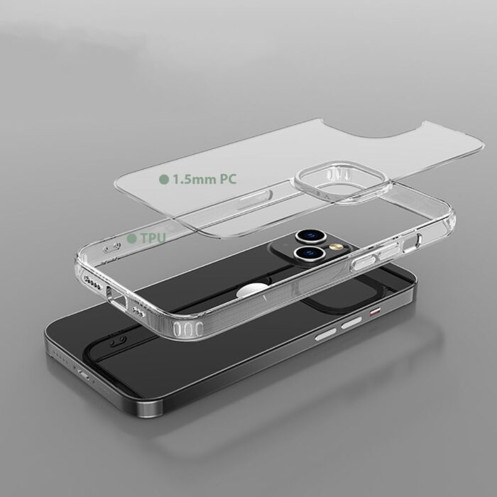 CREATOR: gd-jpeg v1.0 (using IJG JPEG v62), quality = 80 Калъф от Tech-
Protect FlexAir Hybrid
iPhone 13 Case - Clear - Image 5
