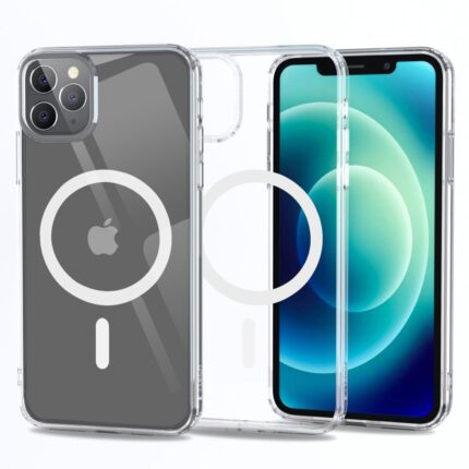 Калъф от Tech-Protect FlexAir Hybrid MagSafe Case за iPhone 12 Pro Max - Clear