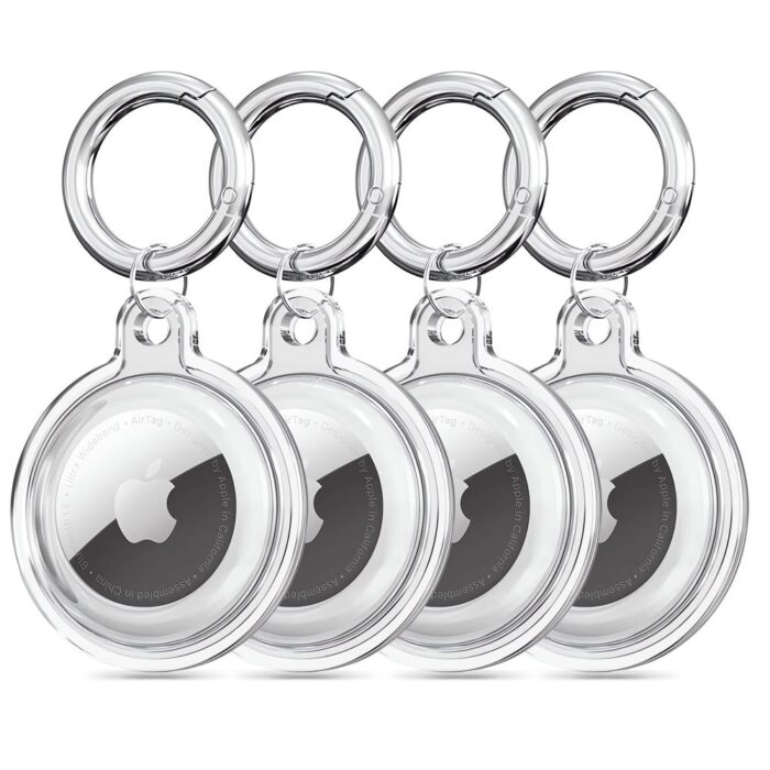 Калъф от Tech-
Protect Icon 4 бр. Case
for Apple AirTag -
Transparent - Image 1