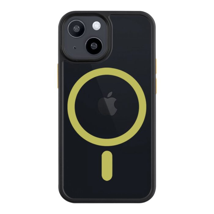 tactical-magforce-hyperstealth-2-0-kryt-pro-iphone-13-mini-black-yellow_ie12840241.jpg Калъф от Tactical MagForce Hyperstealth 2.0 Cover for iPhone 13 mini Black/Yellow - Image 1