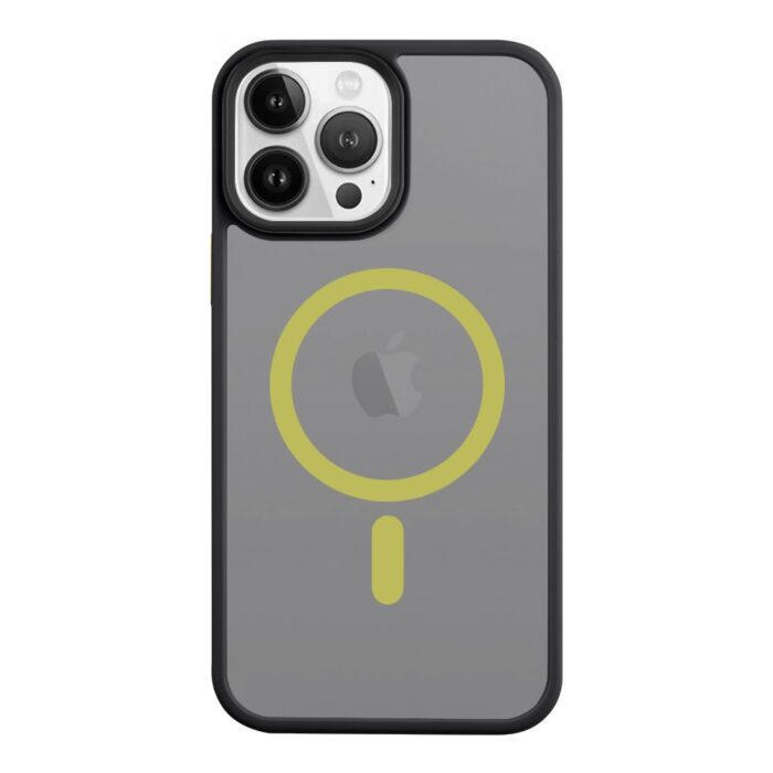 Tactical MagForce Hyperstealth 2.0 Cover for iPhone 13 Pro Max Black/Yellow - Image 1
