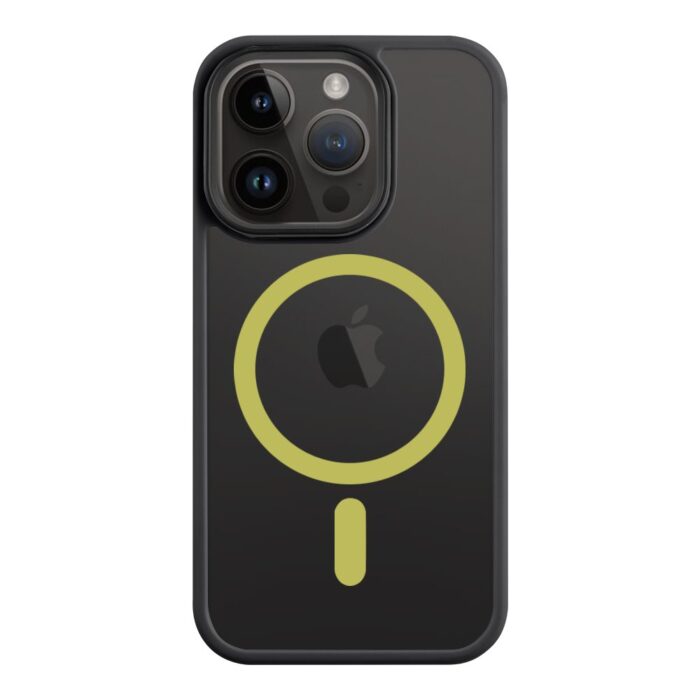Tactical MagForce Hyperstealth 2.0 Cover for iPhone 14 Pro Black/Yellow - Image 1