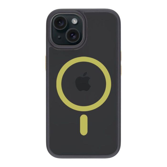 Tactical MagForce Hyperstealth 2.0 Cover for iPhone 15 Black/Yellow - Image 1