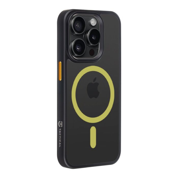 Tactical MagForce Hyperstealth 2.0 Cover for iPhone 15 Pro Black/Yellow - Image 2