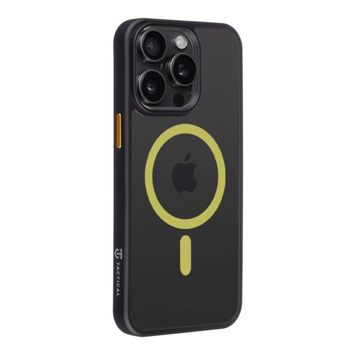 Tactical MagForce Hyperstealth 2.0 Cover for iPhone 15 Pro Max Black/Yellow - Image 2
