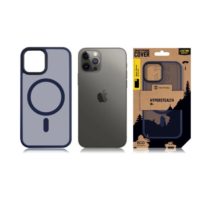 Tactical MagForce Hyperstealth Cover for iPhone 12/12 Pro Deep Blue - Image 3