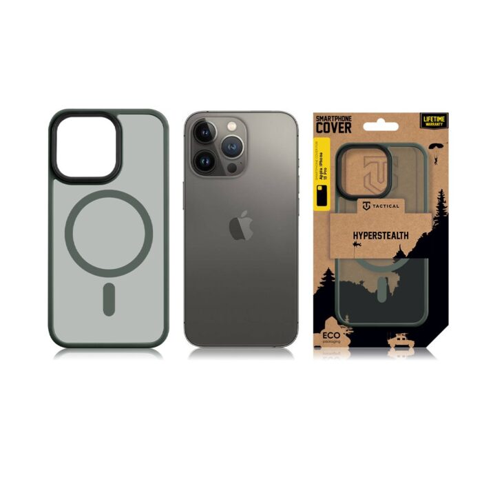 Калъф от Tactical MagForce Hyperstealth Cover за iPhone 13 Pro Forest Green - Image 3