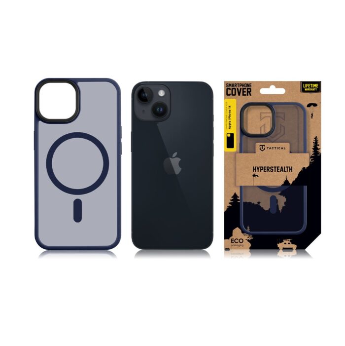 Калъф от Tactical MagForce Hyperstealth Cover за iPhone 14 Deep Blue - Image 3
