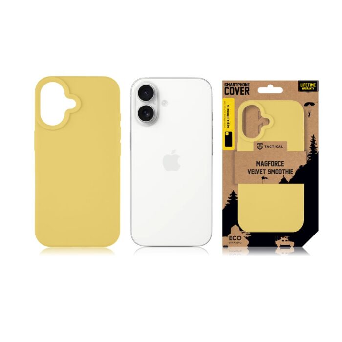 tactical-magforce-velvet-smoothie-kryt-pro-apple-iphone-16-banana-1-big_ies13240641.jpg Калъф от Tactical MagForce Velvet Smoothie Cover за Apple iPhone 16 Banana - Image 5