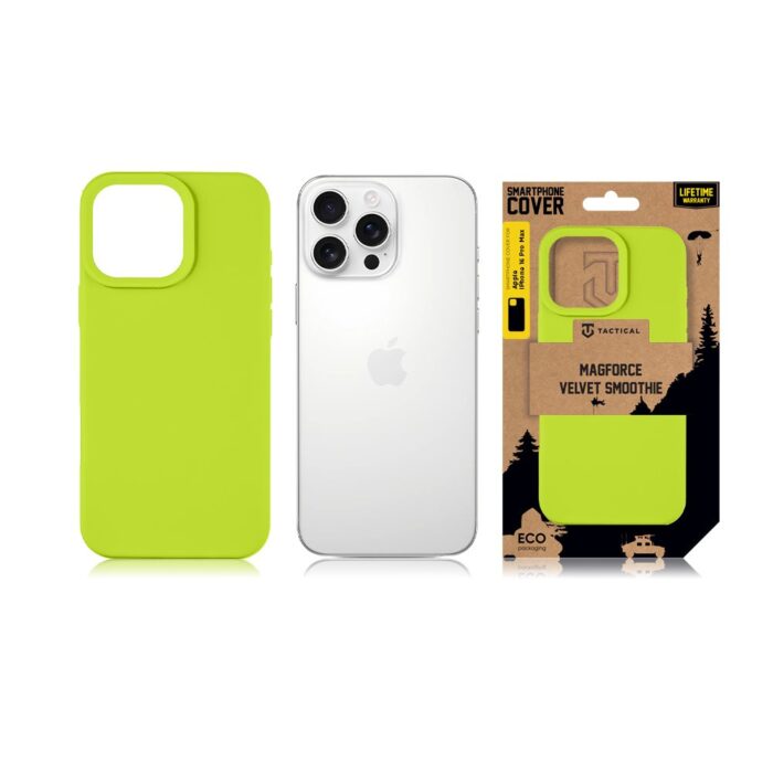 Калъф от Tactical MagForce Velvet Smoothie Cover за Apple iPhone 16 Pro Max Avocado - Image 5