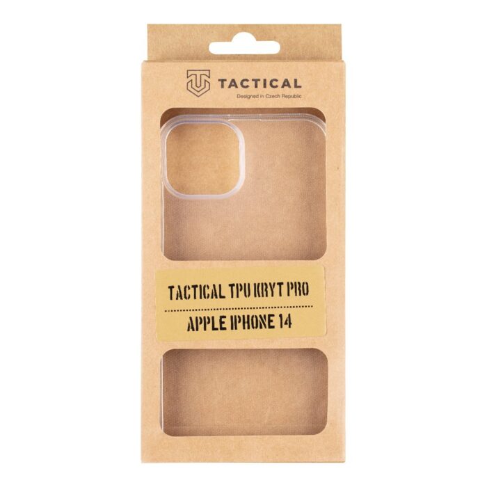 Калъф от Tactical TPU Plyo KRYT Pro за Apple iPhone 14, прозрачен - Image 3