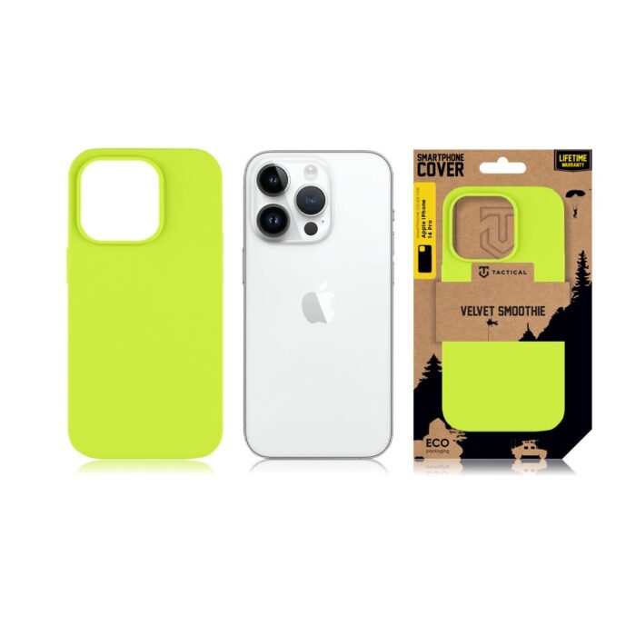 Калъф от Tactical Velvet Smoothie Cover за Apple iPhone 14 Pro Avocado - Image 3