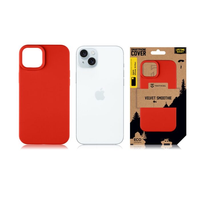 Калъф от Tactical Velvet Smoothie Cover за Apple iPhone 15 Plus Chilli - Image 3