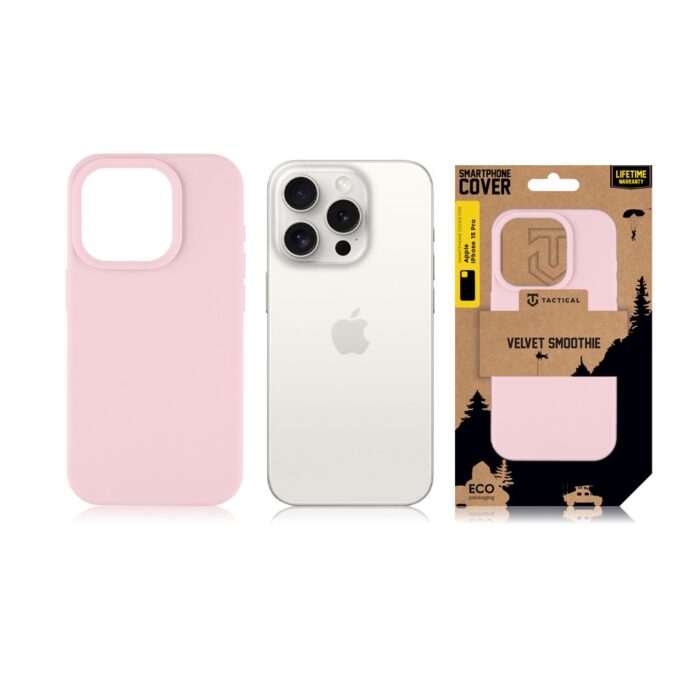 Калъф от Tactical Velvet Smoothie Cover за Apple iPhone 15 Pro Pink Panther - Image 3