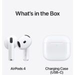 Слушалки Apple AirPods 4 (USB-C) - Image 3