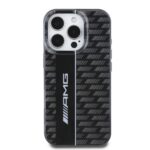 Калъф AMG Carbon Pattern за iPhone 16 Pro Max Black - Image 2