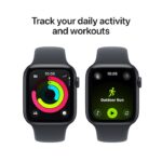 Apple Watch SE 3 GPS + Cellular 44mm Midnight Aluminium Case with Midnight Sport Band - M/L - Image 5