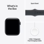 Apple Watch SE 3 GPS + Cellular 44mm Midnight Aluminium Case with Midnight Sport Band - M/L - Image 3