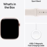 Apple Watch Series 11 GPS 42mm Rose Gold Aluminium Case with Light Blush Sport Band - M/L - Image 3