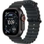 Apple Watch Ultra 3 GPS + Cellular 49mm Black Titanium Case with Black Ocean Band