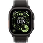 Apple Watch Ultra 3 GPS + Cellular 49mm Black Titanium Case with Black/Charcoal Trail Loop - M/L - Image 2