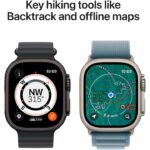 Apple Watch Ultra 3 GPS + Cellular 49mm Natural Titanium Case with Natural Titanium Milanese Loop - Large - Image 5