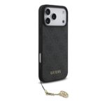 Калъф от 
Guess 4G Charm Case за iPhone 17 Pro Max Tone on Tone Grey - Image 3