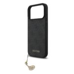 Калъф от 
Guess 4G Charm Case за iPhone 17 Pro Max Tone on Tone Grey - Image 4