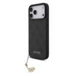 Калъф от 
Guess 4G Charm Case за iPhone 17 Pro Max Tone on Tone Grey