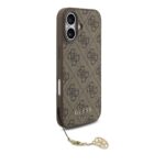 Калъф от 
Guess 4G Charm Case за iPhone 17 Tone on Tone Brown - Image 3