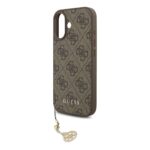 Калъф от 
Guess 4G Charm Case за iPhone 17 Tone on Tone Brown - Image 4
