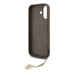 Калъф от 
Guess 4G Charm Case за iPhone 17 Tone on Tone Brown - Image 5