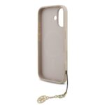 Калъф от 
Guess 4G Charm Case за iPhone 17 Tone on Tone Pink - Image 5