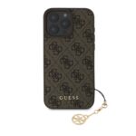 Калъф от Guess 4G Charm Case за iPhone 16 Pro Max Tone on Tone Brown - Image 2