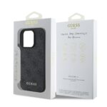Калъф от Guess 4G Charm Case за iPhone 16 Pro Max Tone on Tone Grey - Image 5