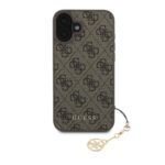 Калъф от Guess 4G Charm Case за iPhone 16 Tone on Tone Brown - Image 2