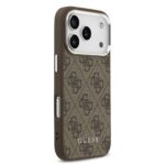 Калъф от 
Guess 4G MagSafe Case за iPhone 17 Pro Brown - Image 4