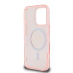 Калъф от Guess IML Glitter Ring MagSafe Case за iPhone 16 Pro Pink - Image 5