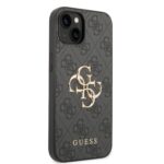 Калъф от Guess PU 4G Metal Logo Case за iPhone 15 Grey - Image 4