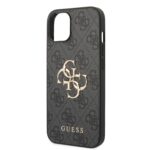 Калъф от Guess PU 4G Metal Logo Case за iPhone 15 Grey - Image 5