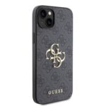 Калъф от Guess PU 4G Metal Logo Case за iPhone 15 Plus Grey - Image 4