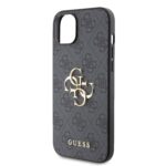 Калъф от Guess PU 4G Metal Logo Case за iPhone 15 Plus Grey - Image 5