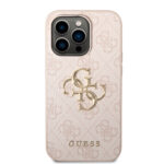 калъф от Guess PU 4G Metal Logo Case за iPhone 15 Pro Pink - Image 3