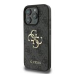 Калъф от Guess PU 4G Metal Logo Case за iPhone 16 Pro Grey - Image 2