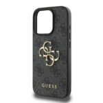 Калъф от Guess PU 4G Metal Logo Case за iPhone 16 Pro Grey - Image 5