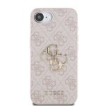 Калъф от 
Guess PU 4G Metal Logo Case за iPhone 16e Pink - Image 3