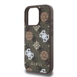 Калъф от Guess PU 4G Peony MagSafe Case for iPhone 16 Pro Max Brown - Image 4