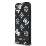 Калъф от 
Guess PU 4G Peony MagSafe Case за iPhone 16e Black - Image 2